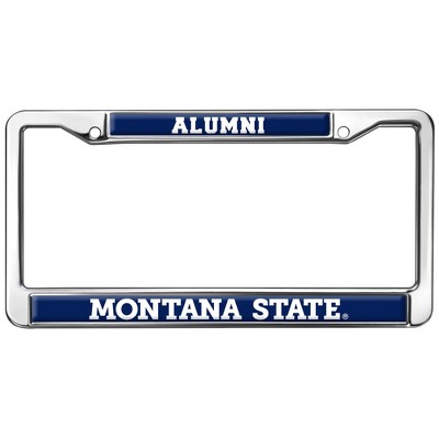 Montana State University Alumni Logo Full Size Standard License Plate Metal Frame