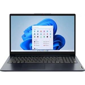 Lenovo IdeaPad 1 15.6" Full HD Laptop, AMD Ryzen 3 7320U, 4GB RAM, 128GB SSD, Windows 11 Home in S Mode - 1 of 4