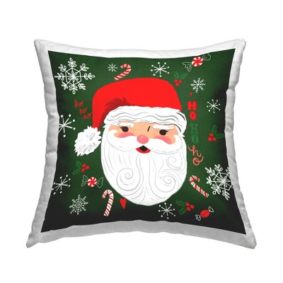 Stupell Industries Santa Claus Holiday Snowflakes