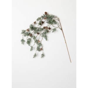 Sullivans Hanging Pine & Pinecone Artificial Stem 23"H Green - 1 of 1