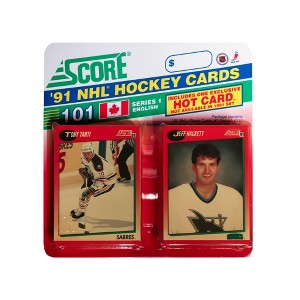 Score NHL 1991-92 Score Hockey Series 1 Blister Pack | 101 Cards
