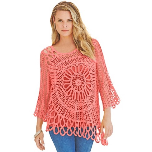 Womens Crochet Top : Target