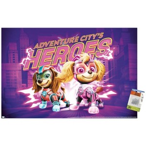 Trends International Paw Patrol: The Mighty Movie - Heroes Unframed Wall Poster Prints - 1 of 4