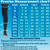 Absolute Support Unisex 20–30mmHg Compression Thigh High Stockings with Silicone Border, Open Toe – Circulation & Swelling Relief, A213SW - 3 of 4