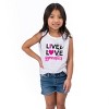 The Juniper Shop Live Love Gymnastics Toddler Tank - 2 of 4