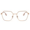 Burberry BE 1381 1337 Womens Irregular Eyeglasses Rose Gold 54mm - 2 of 3