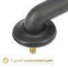 Unique Bargains Fit for  Wrangler JK 1997-2018 Hold Down Bracket Strap Hood Windshield 55176422 - 4 of 4