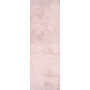 Nuloom Amy Cozy Plush Casual Faux Rabbit Pet Friendly Premium Machine Washable Area Rug - 1 of 4