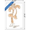 Trends International Disney Simple Moments Line Art - Tigger Framed Wall Poster Prints - 3 of 4