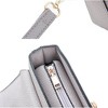 Paaaawaters Women's Small Leather Handbag Tote Shoulder Crossbody Bag - 4 of 4