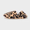 Women's Cozy Fleece High Cut Pull-On Slipper Socks with Grippers - 2 of 4