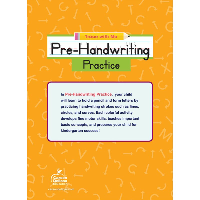 Thinking Kids Pre-Handwriting Practice Activity Book, Grade PK-2, 2 of 4