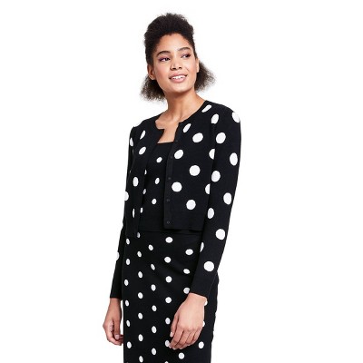 Women's Polka Dot Cardigan - Victor Glemaud x Target Black XXS