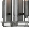 Minka Lavery Industrial Wall Light Sconce Antique Nickel Hardwired 7 1/2" Fixture Clear Acrylic Shade for Bedroom Bathroom Vanity - 3 of 3