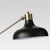 Crosby Schoolhouse Floor Lamp Black - Threshold™ - image 2 of 4