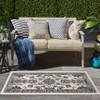 Nourison Essentials Floral Persian Indoor Outdoor Rug - image 2 of 4