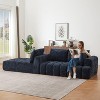 Dolonm Chenier L-shaped Combination Sofa with Side Lounge Chair,Compression Boneless Sofa,No Assembly Required,for Living Room,Bedroom - 2 of 4