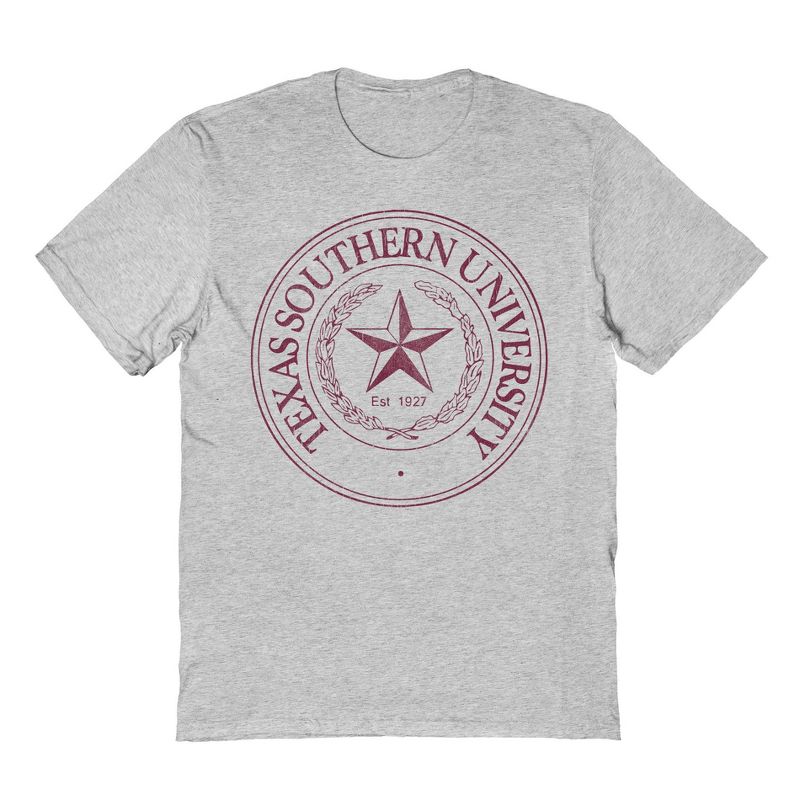 NCAA Texas Southern University Sports T-Shirt - Gray, 1 of 2