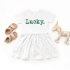 The Juniper Shop Lucky Typewriter Toddler Graphic Dress - 2 of 3
