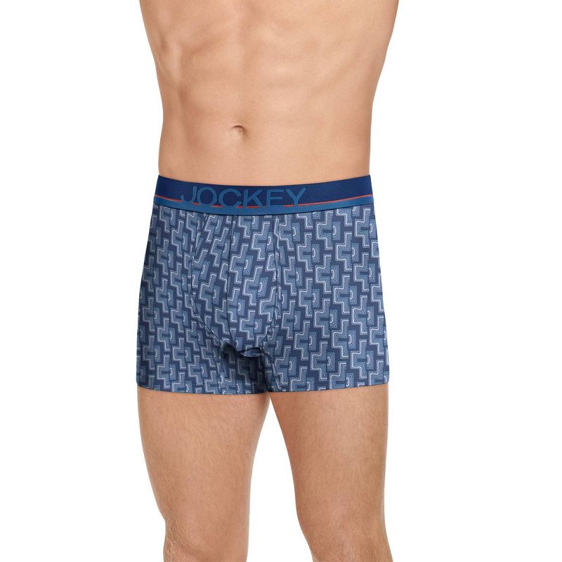 Jockey Men's Casual Cotton Stretch 3" Trunk - 3 Pack, 2 of 3