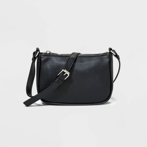 Bag with long chain handle-black Classy and chic, this large