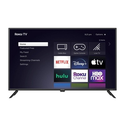 TCL 43" 4K Ultra HD Roku Smart LED TV with 3 HDMI/1 USB Ports & Built-in WiFi 