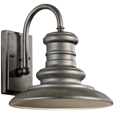 Feiss Redding Station 12" Tarnished Outdoor Wall Lantern