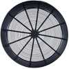HomeRoots 18" Black Round Wire End End Table - 3 of 3