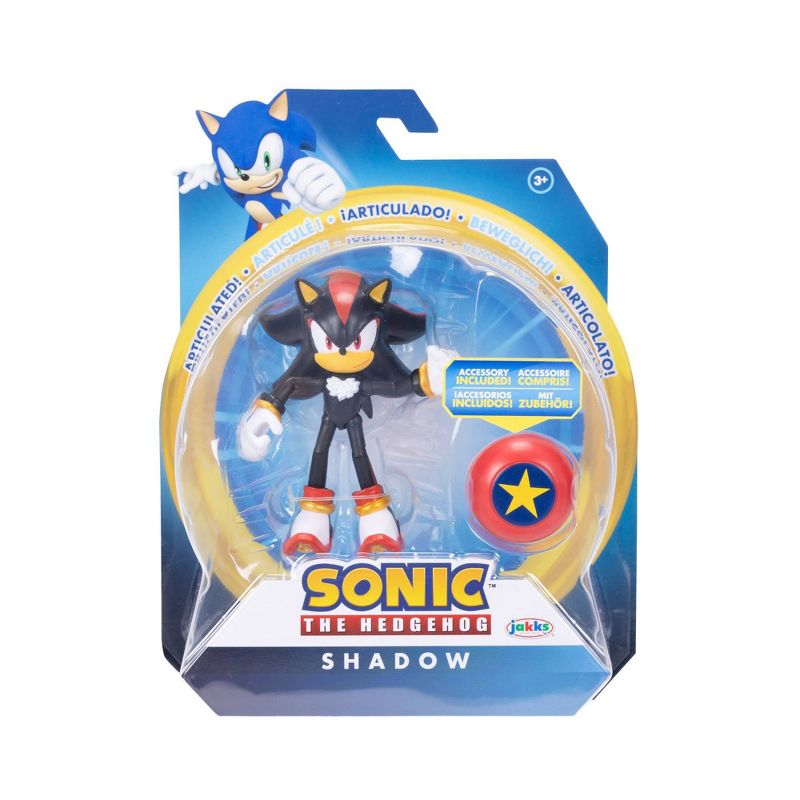 Sonic the Hedgehog Shadow with Star Spring Action Figure, 2 of 7