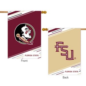 Florida State University NCAA Licensed Double-Sided House Flag 28" x 40" Briarwood Lane - 1 of 3