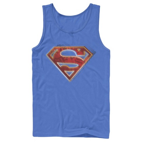 Men's Superman Logo Shadows Tank Top - image 1 of 3