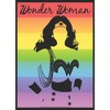 Men's Wonder Woman Silhouette Rainbow T-Shirt - 2 of 4