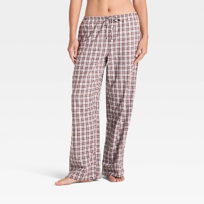 Women's Plaid Pajama Pants - Wild Fable™