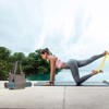 Unique Bargains Cotton Lightweight Gym Carrier Shoulder Yoga Mat Bag - 3 of 4