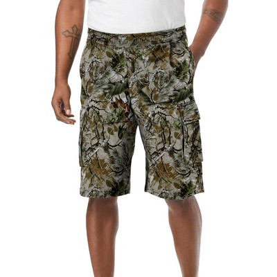 KingSize Men's Big & Tall 10" Fleece Cargo Shorts