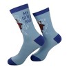 Crazy Dog Women's My Otter Half Socks Funny Sarcastic Graphic Novelty Footwear for Ladies - 2 of 4