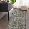 Vintage Area Rugs for Living Room, Washable Carpet Indoor Non Slip Large Area Rugs, Soft Low Pile Rug Foldable Floor Rug - 3 of 4