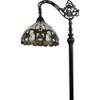 Amora Lighting Tiffany-Style Victorian Reading Floor Lamp 62" Tall - 3 of 4