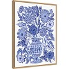 Amanti Art 23"x30" Blue Reverie III by Laura Marshall Framed Canvas Wall Art - 2 of 4