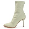 Journee Collection Womens Gizzel Almond Toe Stiletto High Ankle Booties - 2 of 4