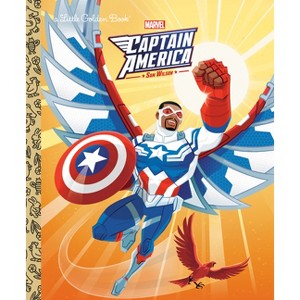 Captain America: Sam Wilson (Marvel) - (Little Golden Book) by  Frank Berrios (Hardcover) - 1 of 1
