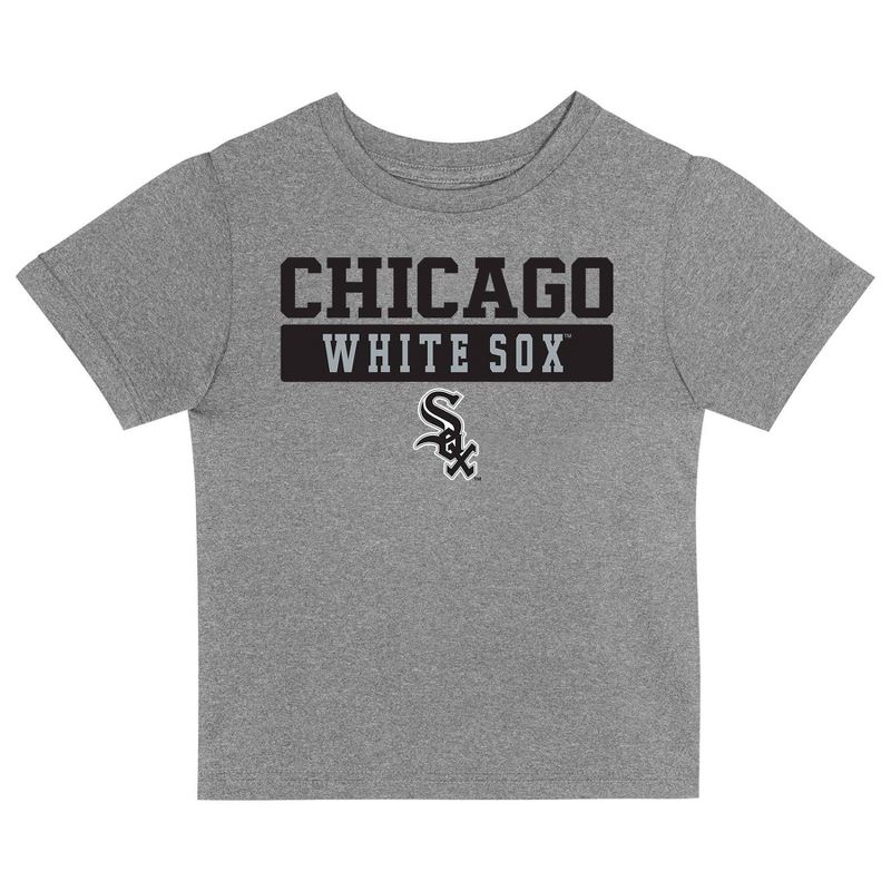 MLB Chicago White Sox Toddler Boys&#39; 2pk T-Shirt, 2 of 4