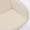 PAGED Adjustable Office Chair Ergonomic Swivel Gaming Chair with Elegant Golden Base for Living Room, Home Office - 2 of 4