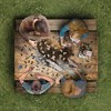 Madd Capp I Am Grizz - 300-Piece Animal-Shaped Puzzle, 30x21", Fun Fact Booklet - 3 of 4