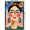 Trends International Reinders: Portraits - Spring Lady Framed Wall Poster Prints Black Framed Version 22.375" x 34" - 3 of 4