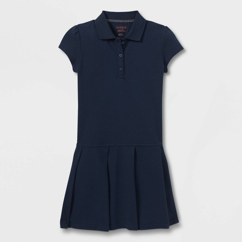 Girls' Pleated Uniform Tennis Dress - Cat & Jack™, 1 of 4