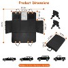 Dog Car Seat Cover Waterproof Scratchproof Pet Car Rear Protector Mat Pet - 3 of 4