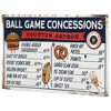 MLB Houston Astros Baseball Concession Metal Sign Panel - 2 of 4