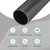 Unique Bargains High Impact Water Plumb Cable Sleeve PVC Rigid Round Pipes 20" Length - 3 of 4