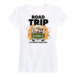 Women's - Disney - It's Good To Get Lost Van Short Sleeve Graphic T-Shirt - 1 of 4